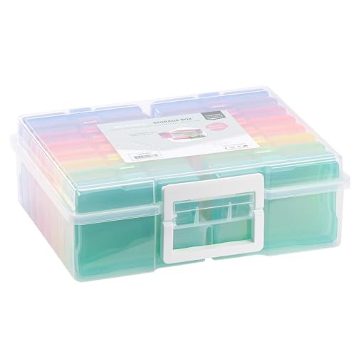 Vaessen Creative Craft Storage Box with 16 Colorful Inner Containers