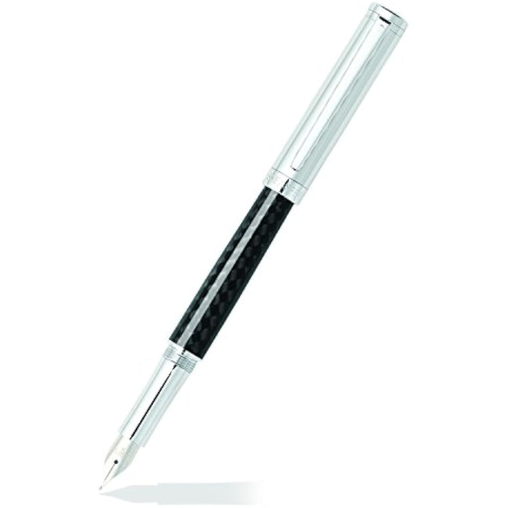 Sheaffer Intensity Fountain Pen – Carbon Fibre & Chrome, Medium Nib
