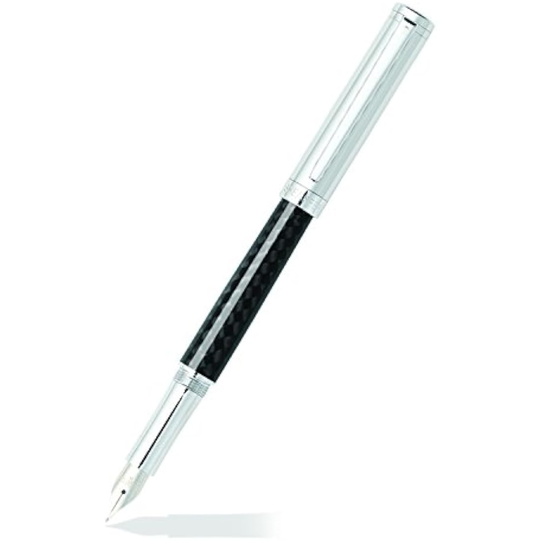 Sheaffer Intensity Fountain Pen – Carbon Fibre & Chrome, Medium Nib