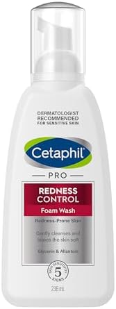 Cetaphil PRO Redness Control Facial Cleansing Foam for Rosacea – 236ml