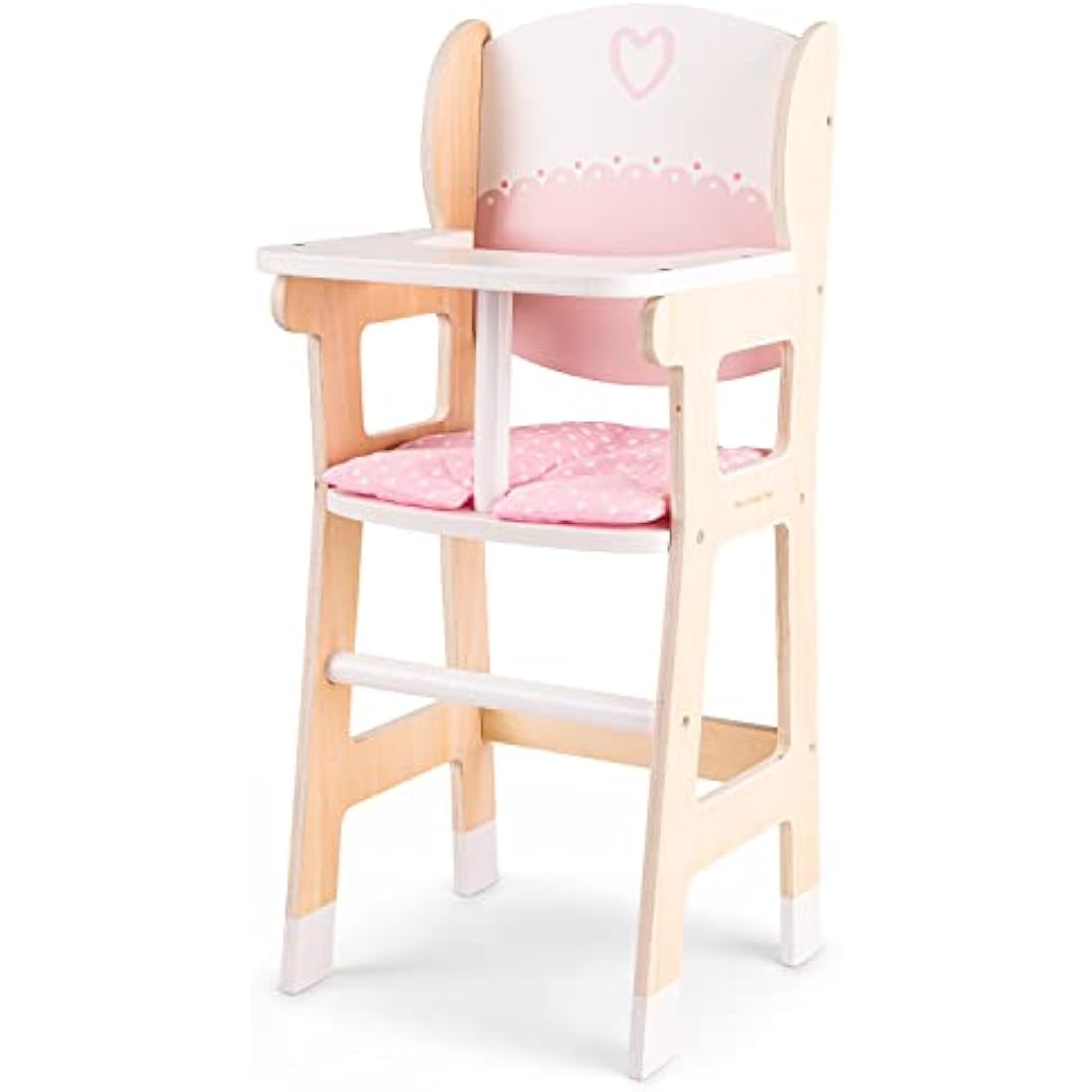 New Classic Toys Wooden Doll Chair with Pillow – Medium Kids Furniture