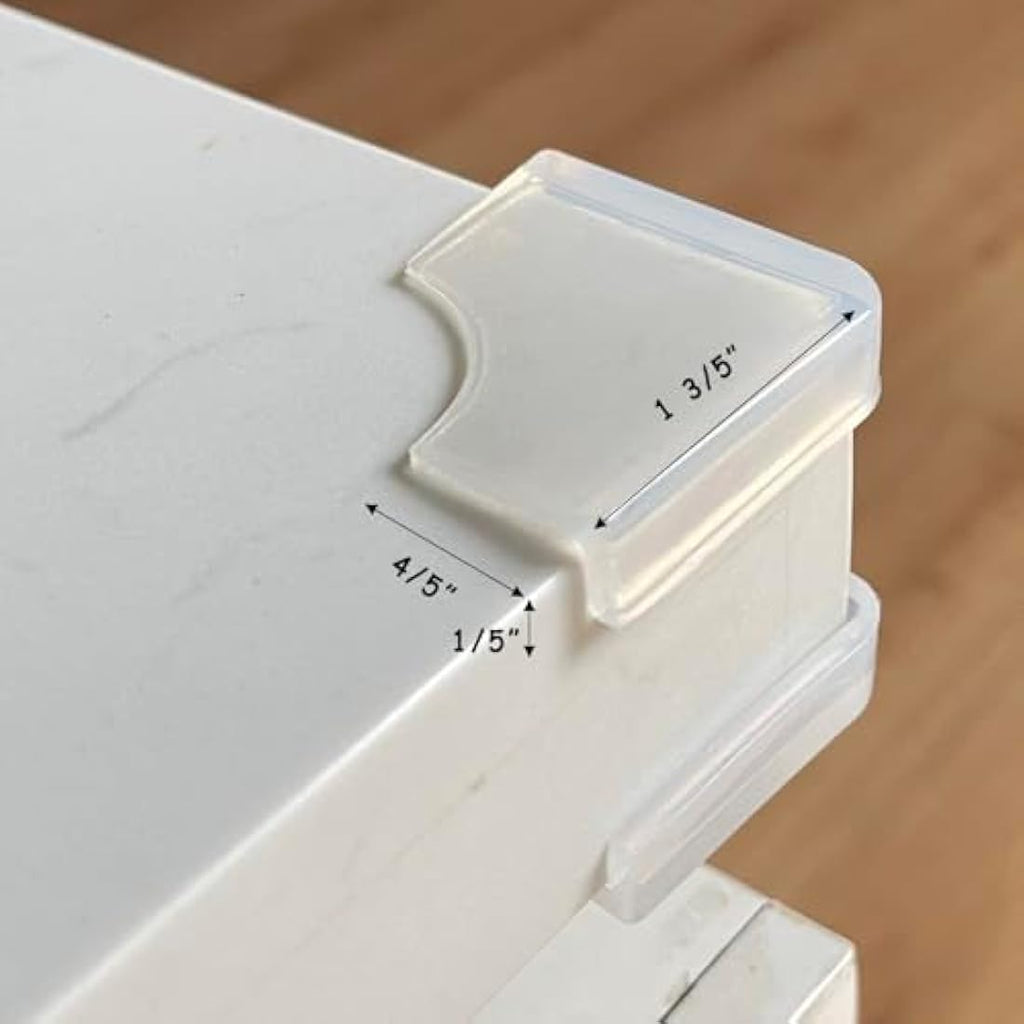 Jolof Store Silicone Corner Protectors | Clear Baby Proofing Edge Guards