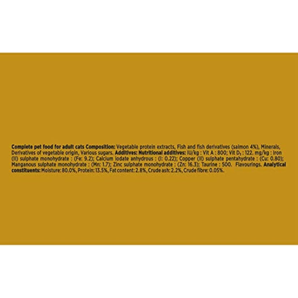 GOURMET Gold Salmon Wet Cat Food - Succulent Delights 12 x 85g