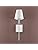 Yosoan Lighting Modern Linen Wall Sconce – Set of 2 Chrome Bed Lamps