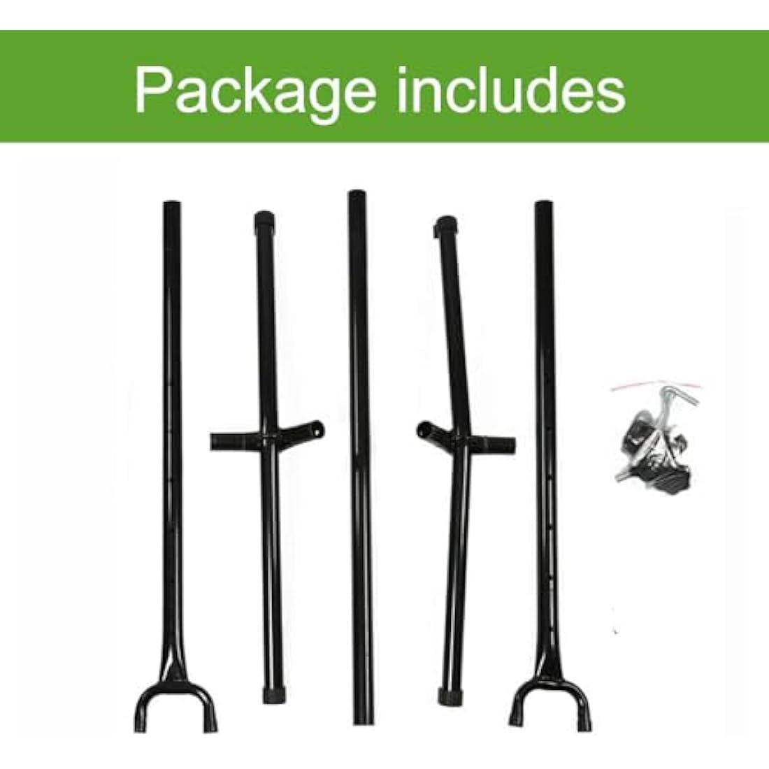Jolof Store 9ft Portable Hammock Stand - Heavy-Duty 550lb Steel Frame