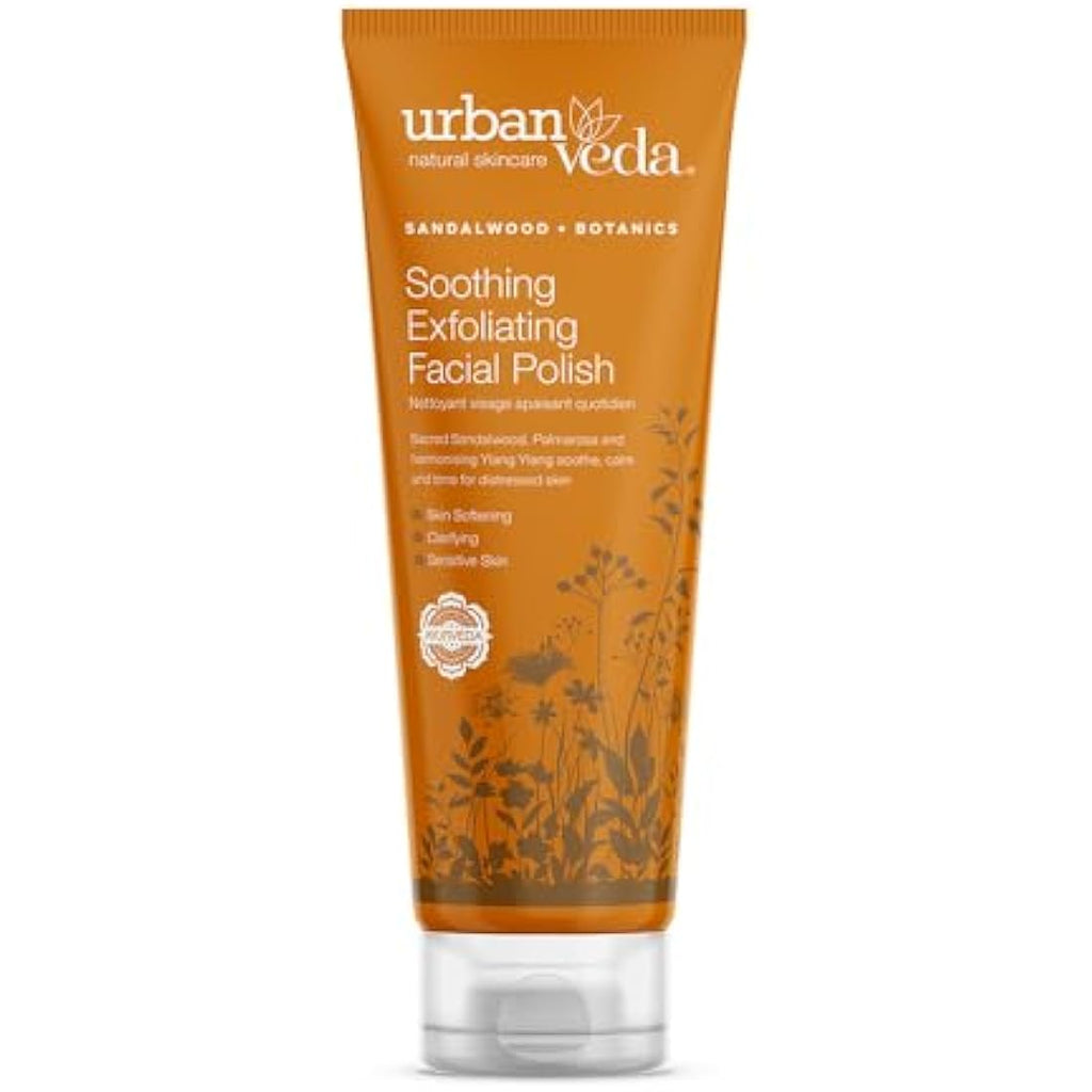 Urban Veda Soothing Sandalwood Face Scrub for Sensitive Skin - 2 Pack