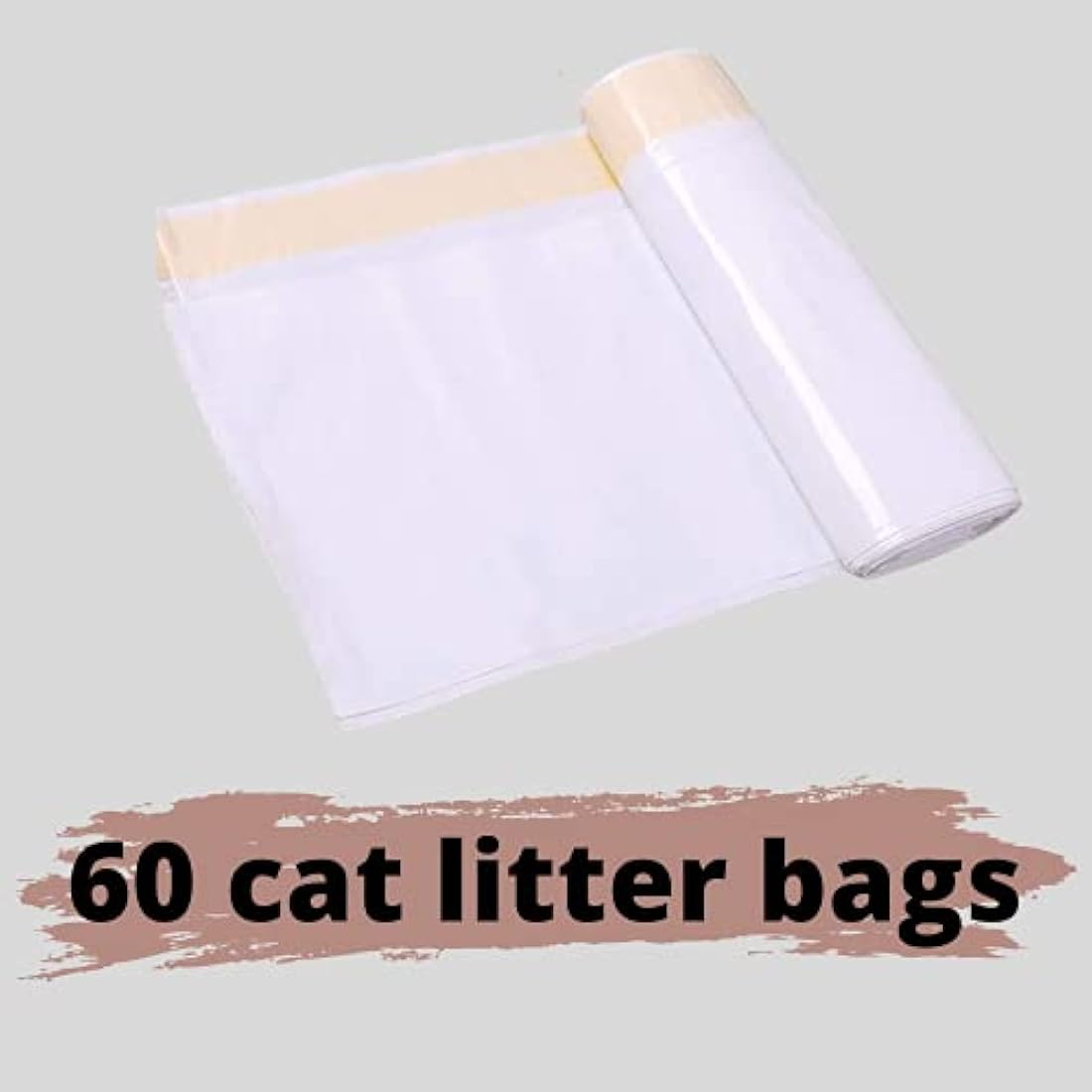 Jolof Store Scratch Resistant Cat Litter Tray Liners - 60 Pack (70x40cm)