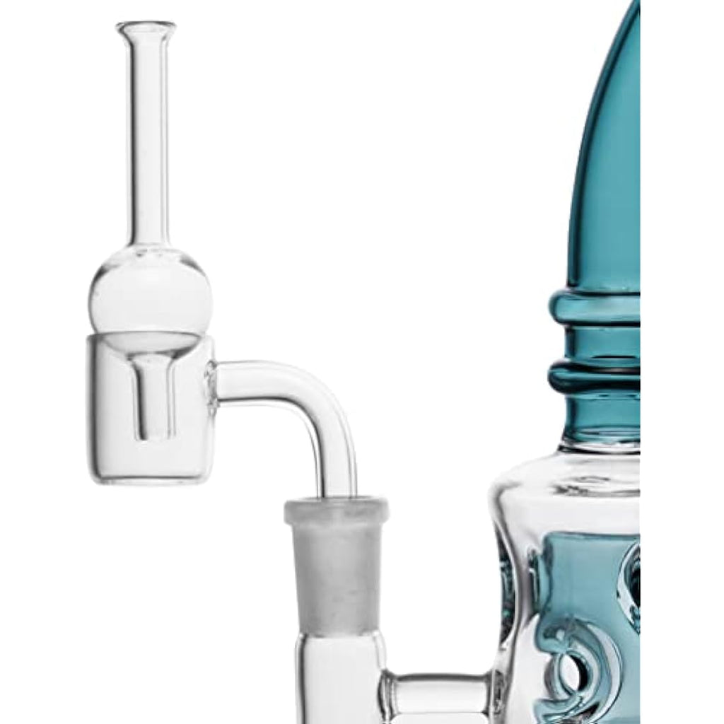 8" Honeycomb Perc Glass Bong | Borosilicate Water Pipe