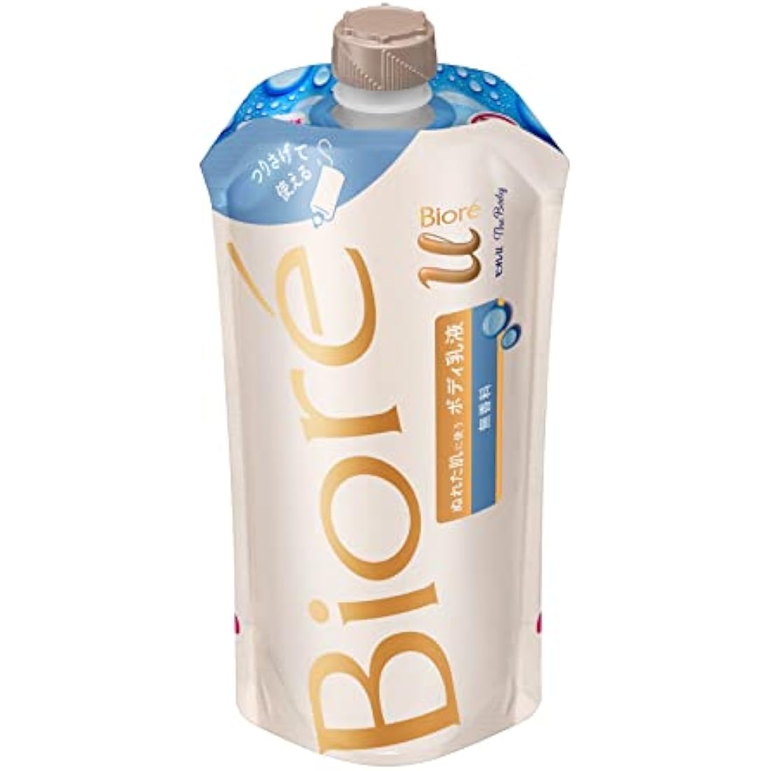 Biore U The Body Wet Skin Body Lotion – Unscented Moisturizer, 300ml