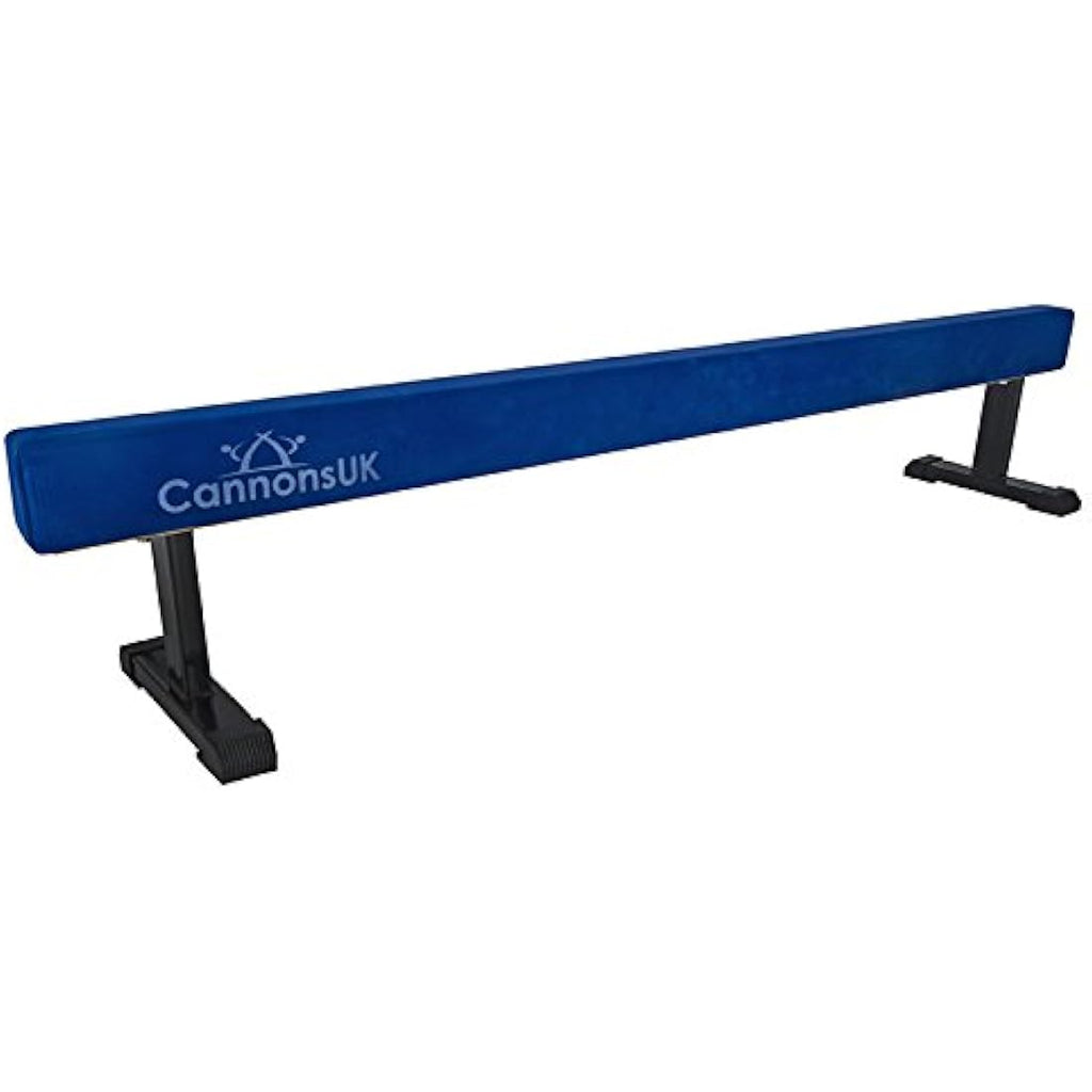 8ft Solid Gymnastics Balance Beam | Adjustable Suede Beam