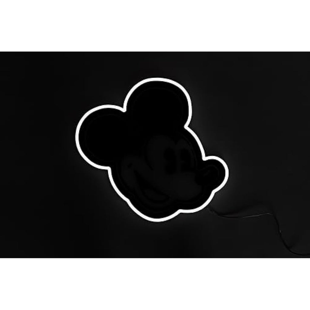 Yellowpop Disney Mickey Mouse Vintage LED Neon Sign | White Wall Art