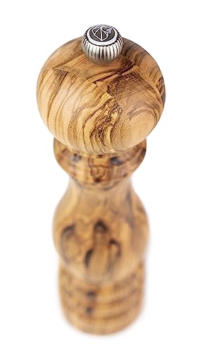 Peugeot Paris Salt Mill – 22 cm Olive Wood Grinder – Made in France