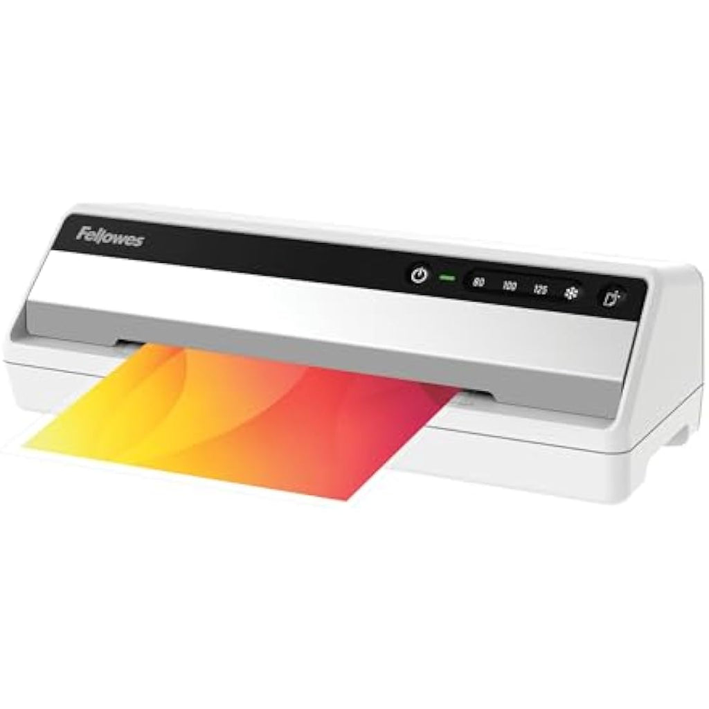 Fellowes Saturn A4 Laminator – InstaHeat 60s Warm-Up for Home & Office