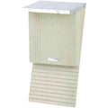 Esschert Design Wood Bat Box – Natural Wooden Wildlife Habitat House