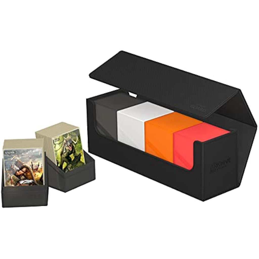 Ultimate Guard Arkhive 400+ XenoSkin Deck Box - Monocolor Black