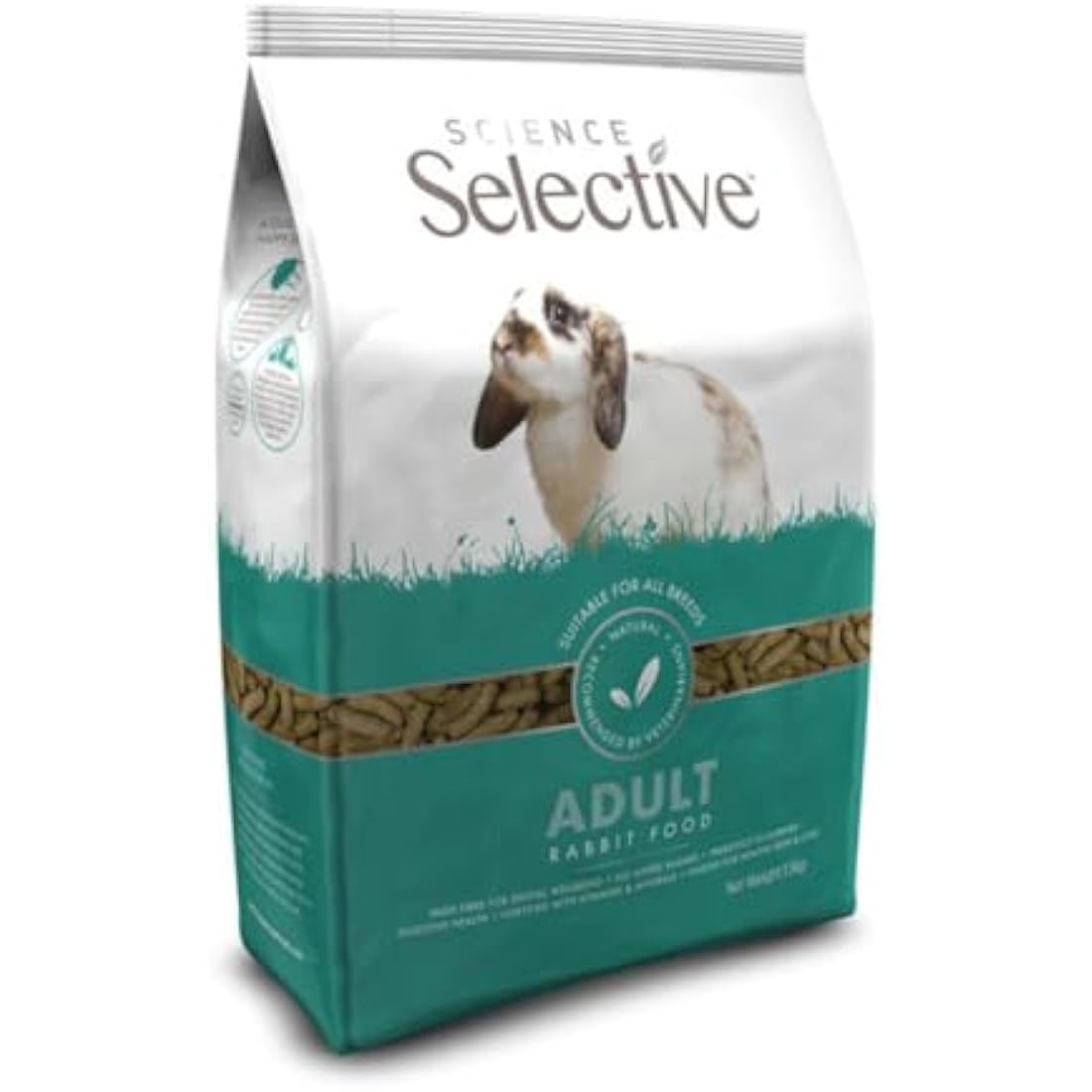 Science Selective Adult Rabbit Food – High Fibre & Digestive Health 1.5kg