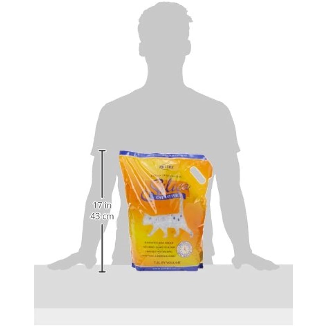 Pettex Silica Crystal Cat Litter – 7.6L Absorbent Odor Control Granules