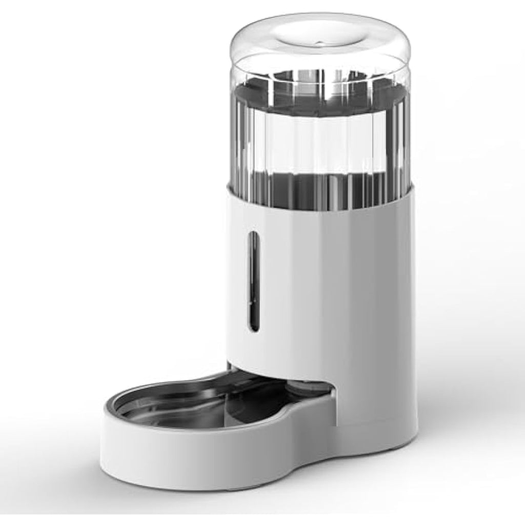 JUNSPOW 7L Stainless Steel Gravity Pet Waterer for Large Dogs & Cats