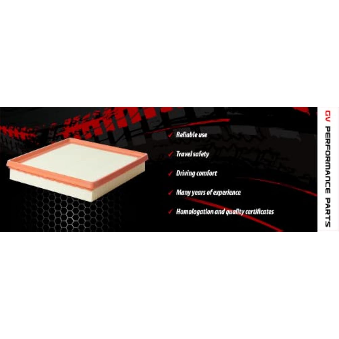 Engine Air Filter VIC-17875 for SEAT IBIZA IV ST 1.0 2014-2016