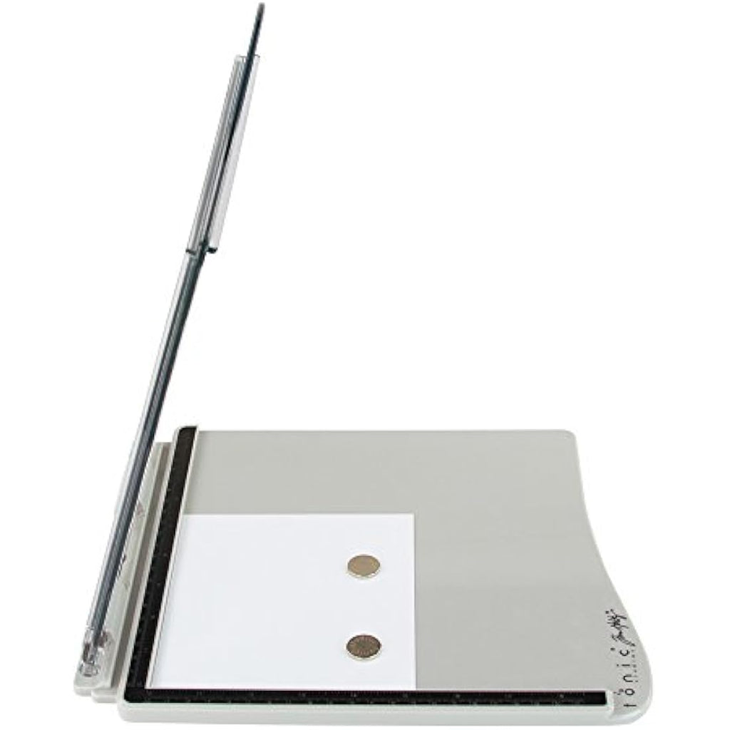Tonic Studios Stamping Platform – Large Magnetic Crafting Tool, Grey