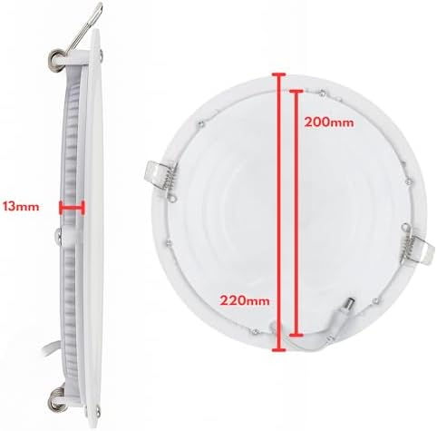 Jolof Store – Pack of 20 18W LED Recessed Downlights, 4200K Neutral White