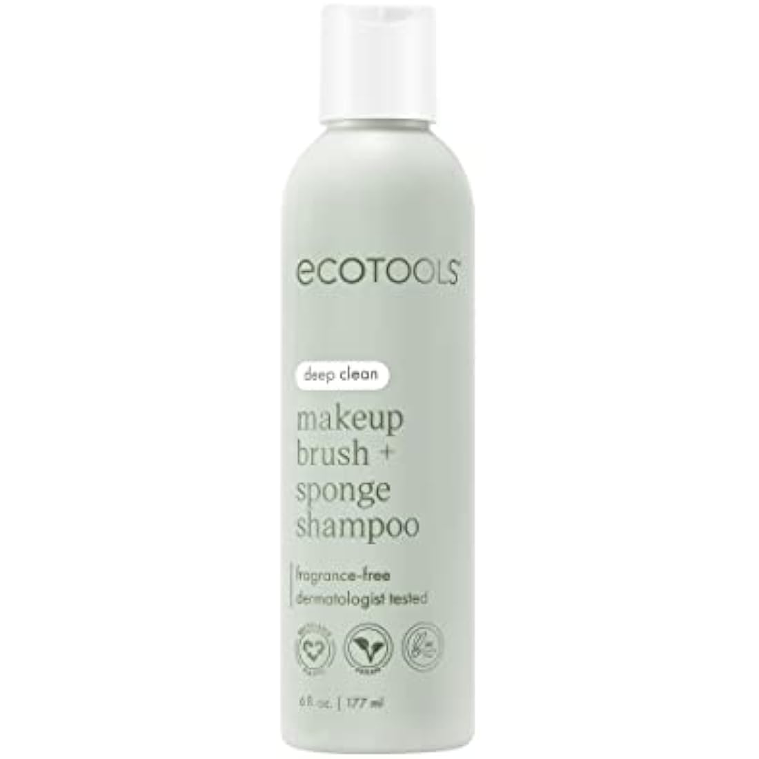 EcoTools Makeup Brush and Sponge Shampoo | Fragrance-Free Cleanser - 6oz