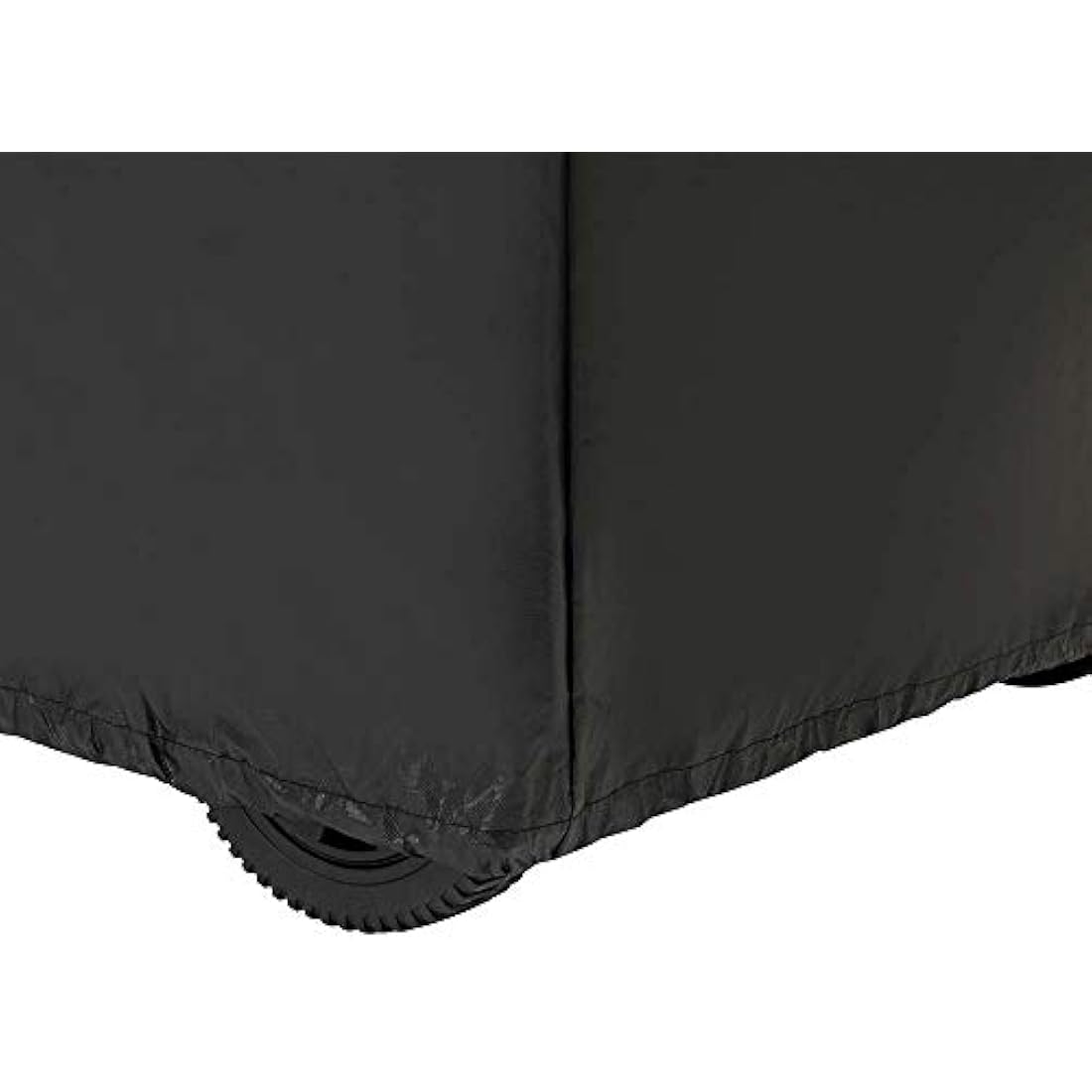 tepro Small Universal Trolley BBQ Cover – Black Waterproof PE/EVA