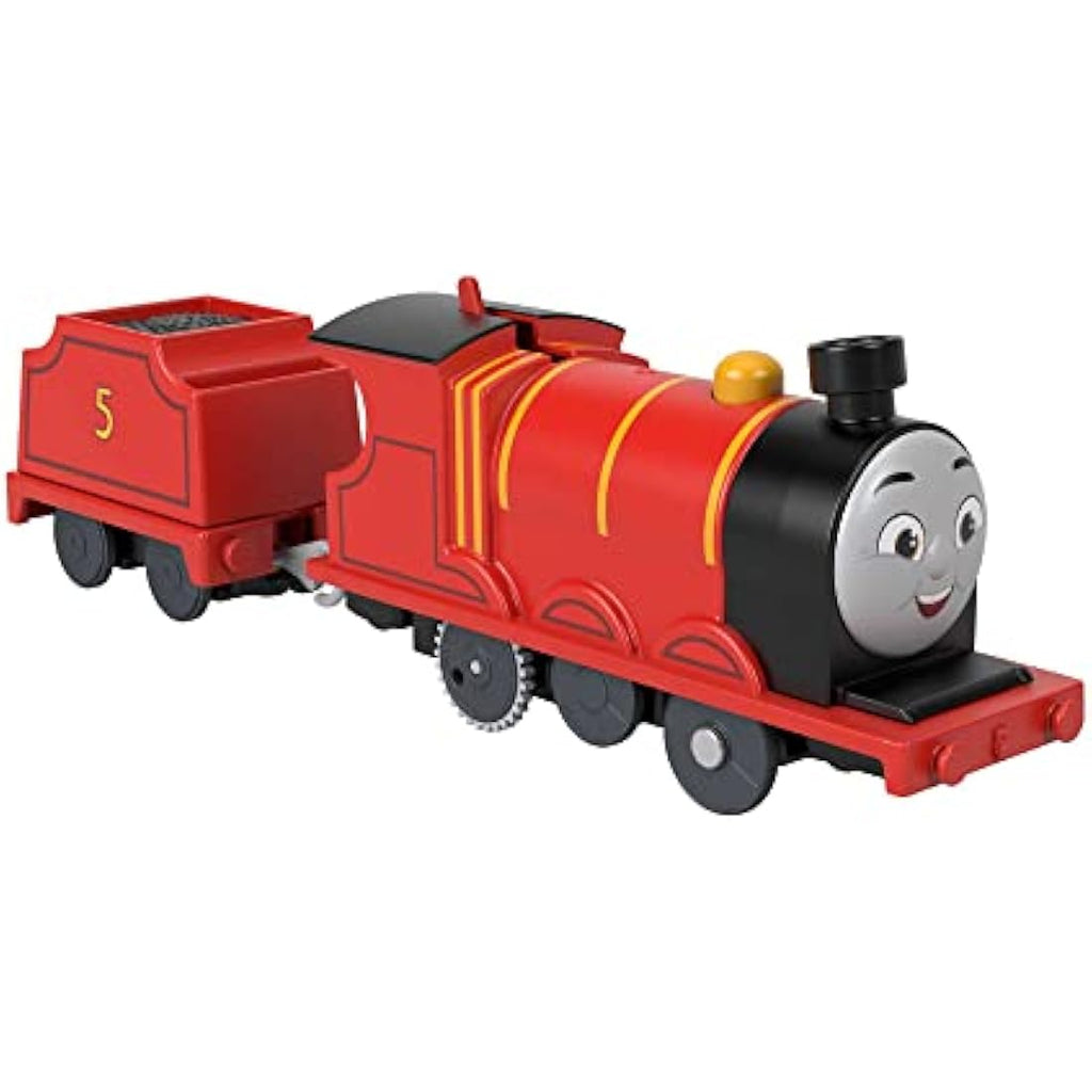 Thomas & Friends James Motorized Toy Train Engine with Tender – HDY70