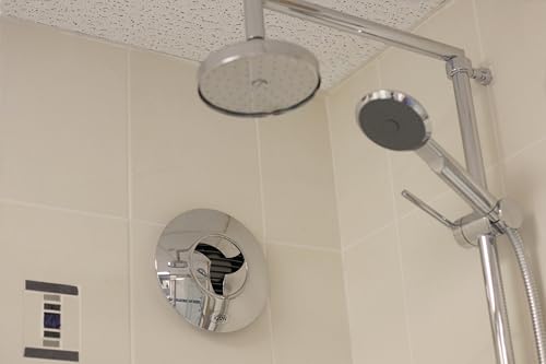 Airflow Icon 15 Extractor Fan Cover – Polished Chrome Finish