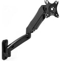 VIVO Single Monitor Wall Mount – Pneumatic Full Motion Arm for 17-27" Screens