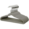 ManGotree Kids Velvet Hangers – Non-slip Ultra-thin 32 Pack, Grey