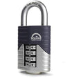 Henry Squire Vulcan 40mm 4-Wheel Combination Open Shackle Padlock