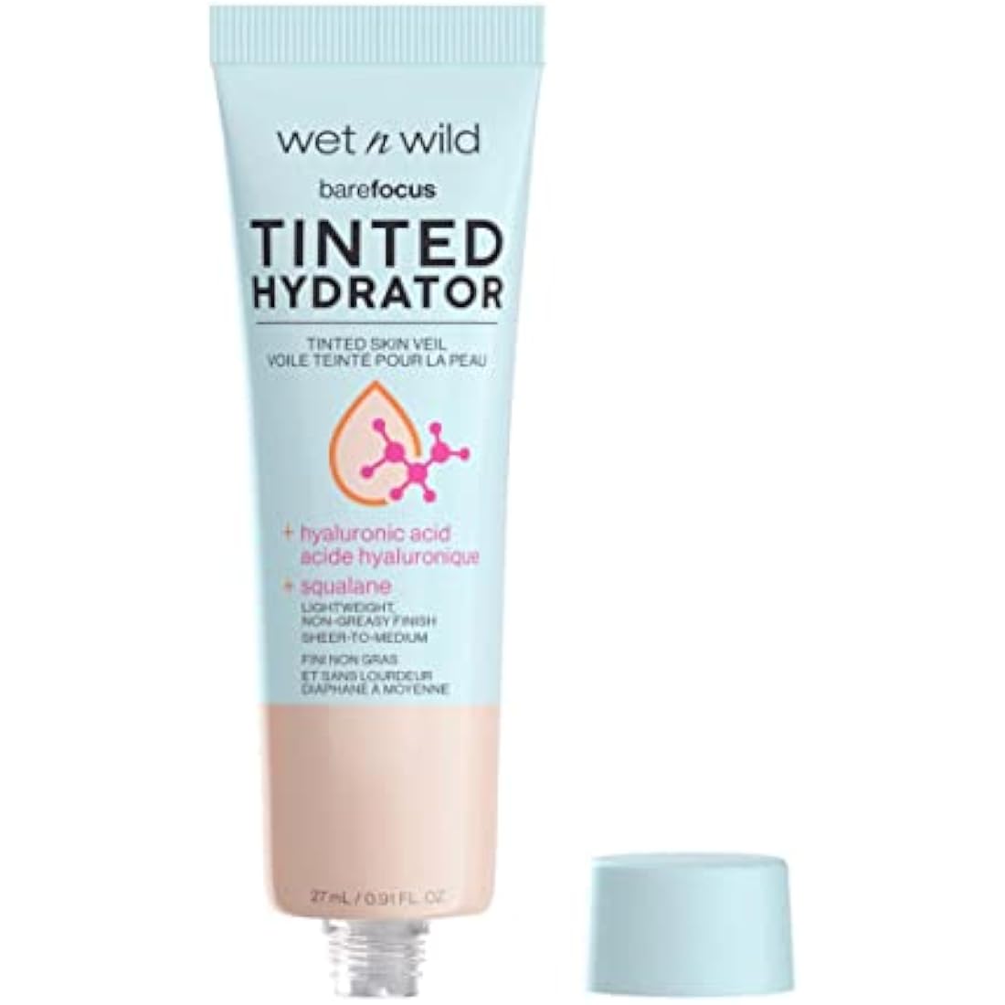 Wet n Wild Bare Focus Tinted Hydrator – Hyaluronic Acid – Fair
