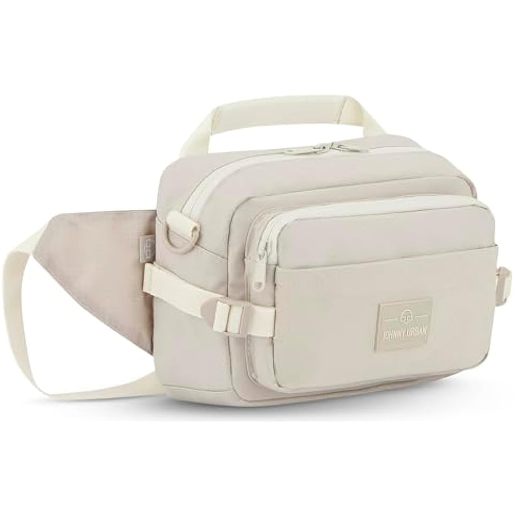 Johnny Urban Travis Large Bum Bag – Recycled Beige Waist Pack