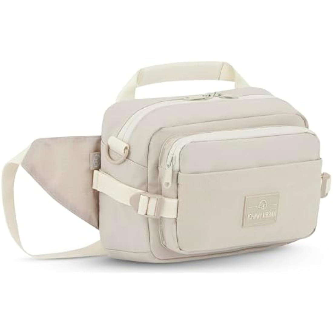 Johnny Urban Travis Large Bum Bag – Recycled Beige Waist Pack
