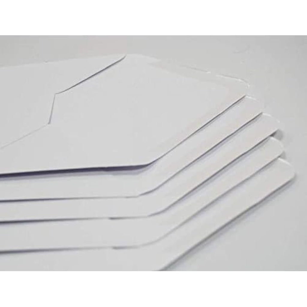 Craft UK 40 Pack C6 White Blank Cards & Envelopes | 300 GSM Cardstock