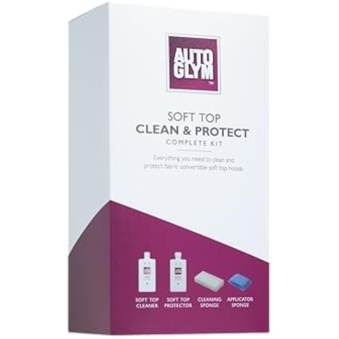 Autoglym Convertible Soft Top Clean & Protect Kit – Fabric & Canvas