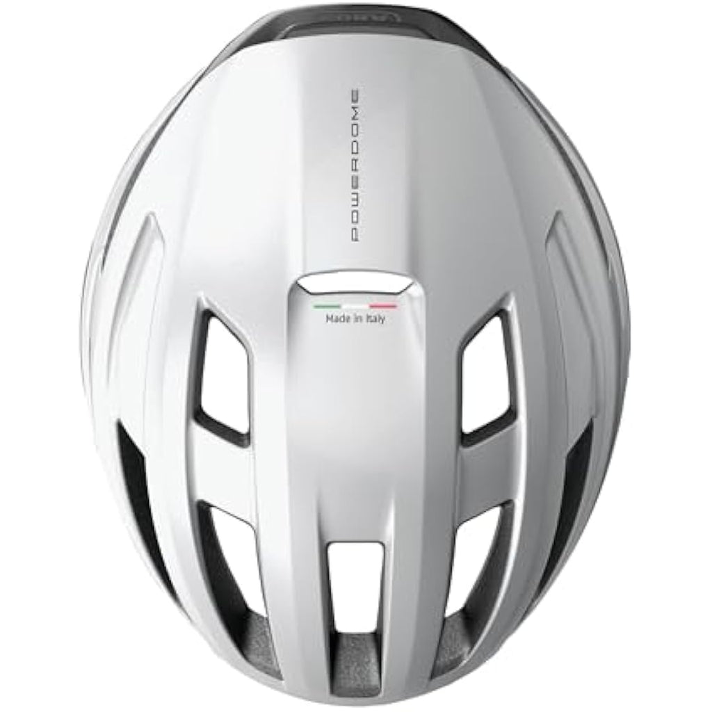 ABUS PowerDome Road Bike Helmet – Lightweight Aerodynamic Cycling Gear