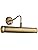 YOKER Antique Brass Picture Wall Light – 355mm E14 LED Display Lamp