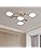 Schindora 36W LED Ceiling Light – Oak Wood Decor Chandelier 4500K