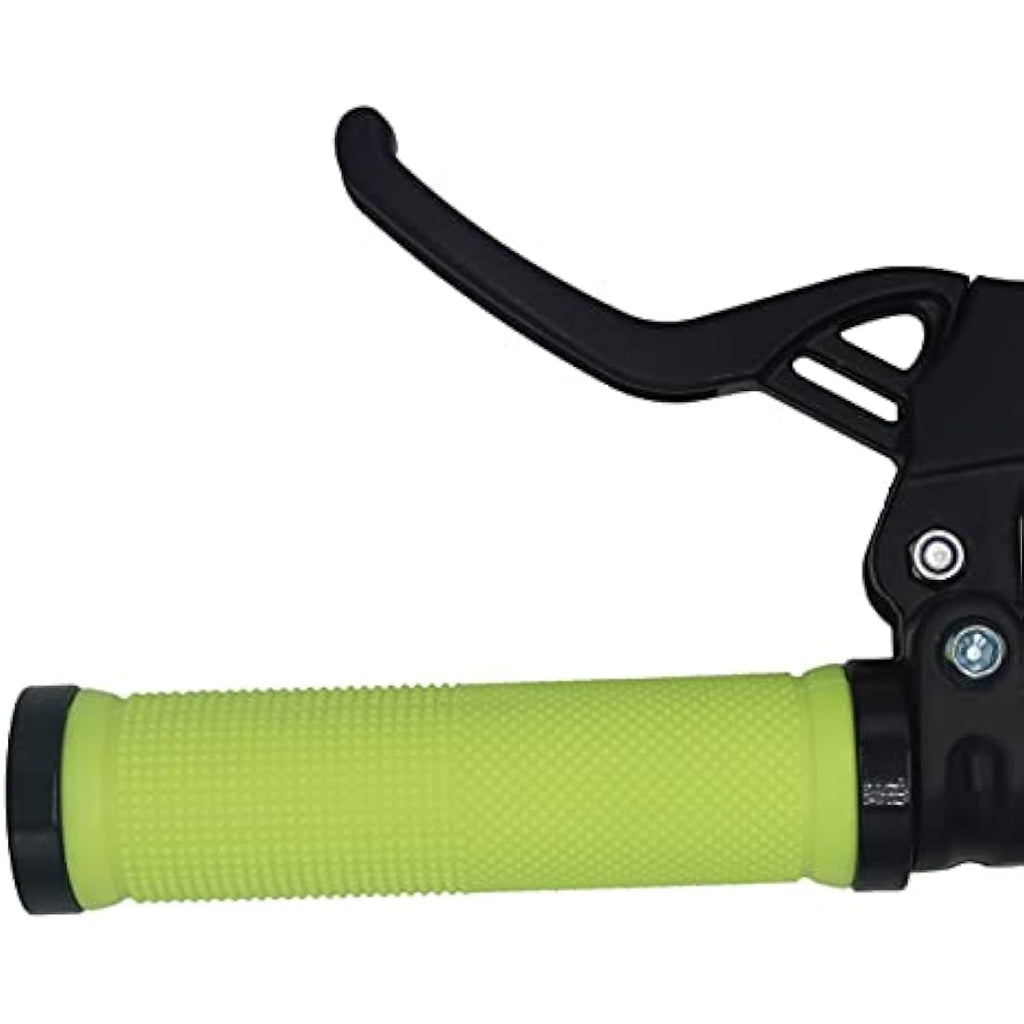 PLATT Non-Slip Rubber Bike Handlebar Grips | Double Aluminum Lock for MTB