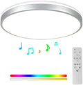 Horevo 24W LED Ceiling Light | Dimmable RGB with Bluetooth Speaker