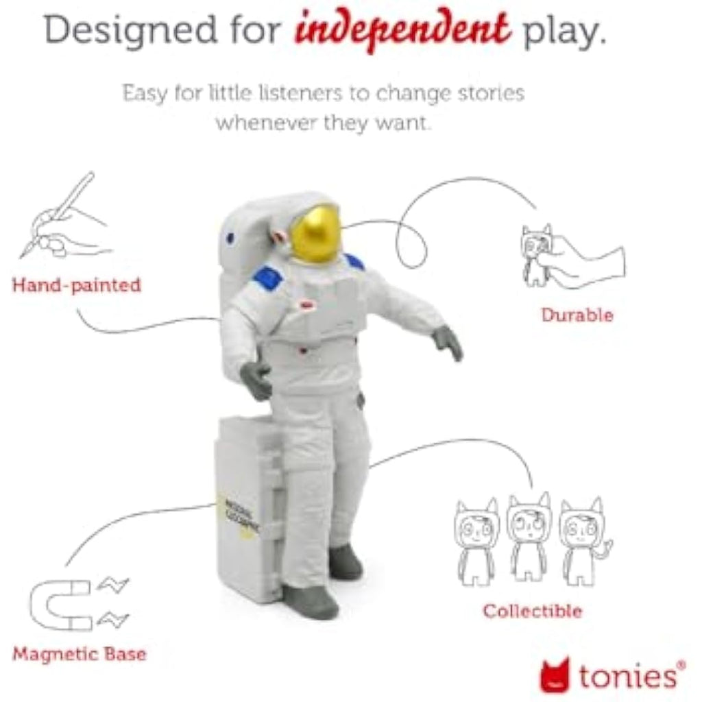 tonies National Geographic: Astronaut Audio Character for Toniebox