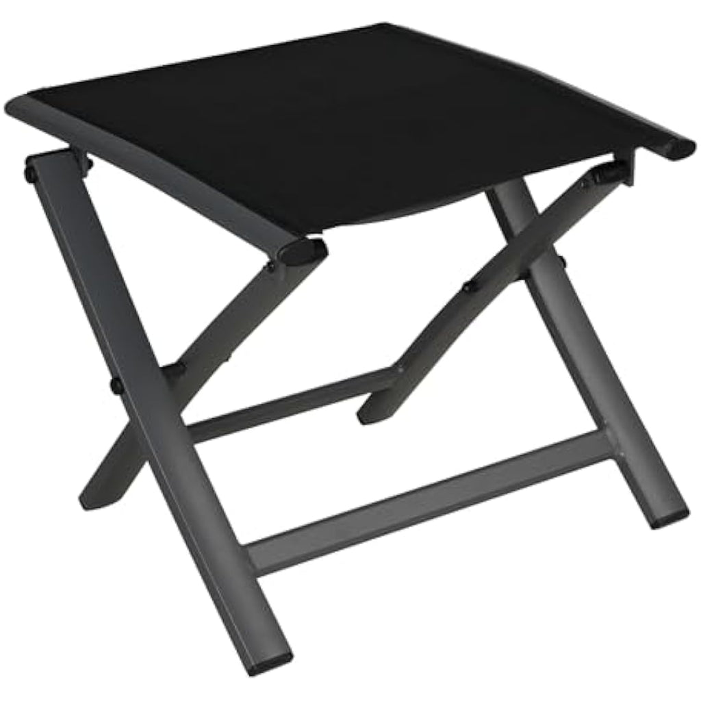 Folding Garden Footstool | Portable Aluminum Mesh Ottoman