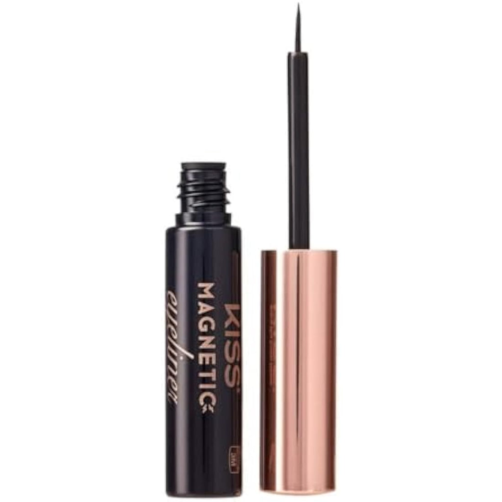 KISS Magnetic Eyeliner - Black Smudge-Proof Biotin-Infused Liner