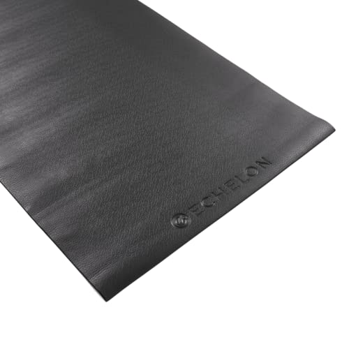 Echelon Fitness Indoor Rower Mat – Durable PVC Floor Protector, Black