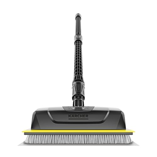 Kärcher PS 30 Floor Brush – Splash-Proof Surface Scrubber, Black/Yellow