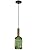 Jolof Store Modern Green Glass Pendant Light – Gold Copper Hanging Lamp