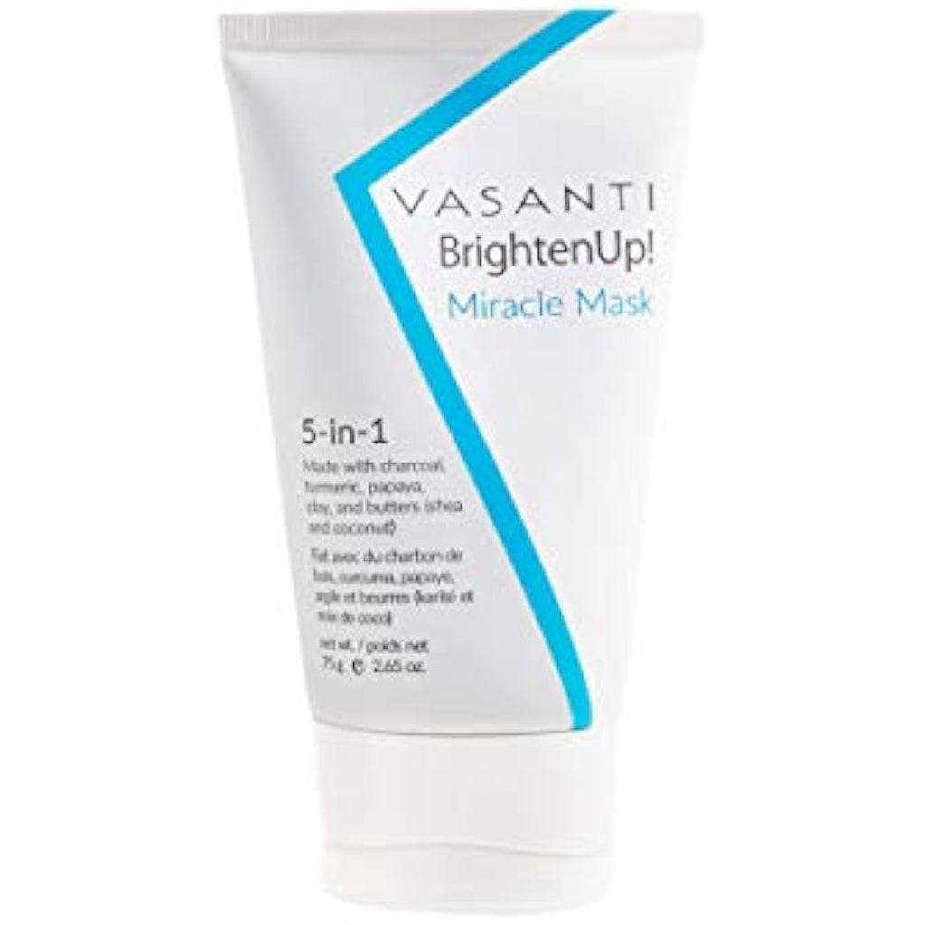 Vasanti Brighten Up! Miracle Mask – Turmeric & Charcoal Facial Mask