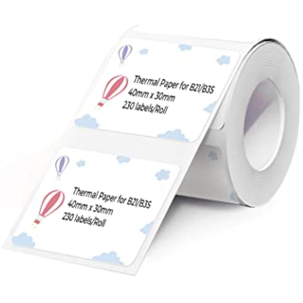NIIMBOT Thermal Labels 40x30mm Waterproof Stickers for B21 B3S B1
